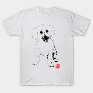 small white dog T-Shirt